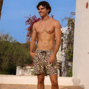 Men's Swim Trunks - Coconut Kisses