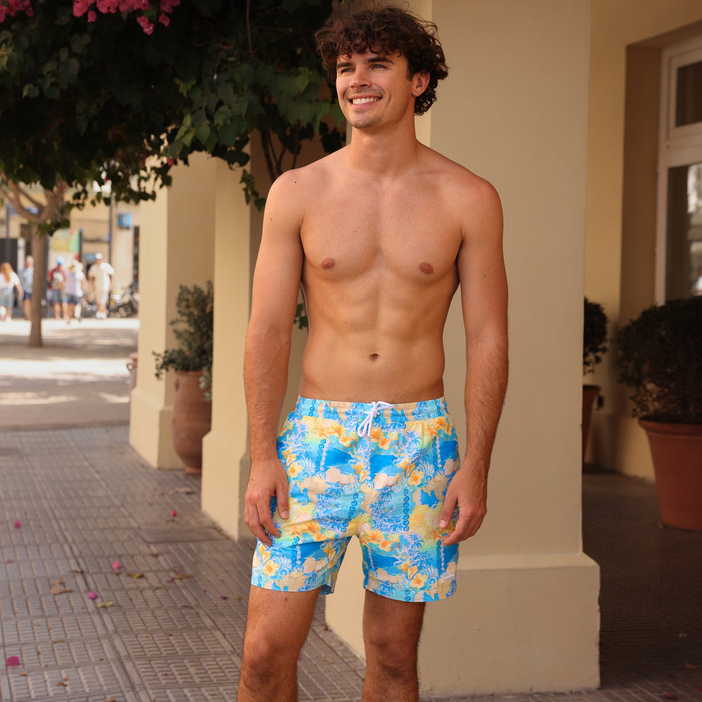 Maillot de bain homme - Lagon Limoncello
