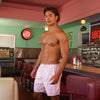 Men's Swim Trunks - Moonflower