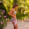 Mini Mesh Polyester Stretch Sarong - Mermaid Garden