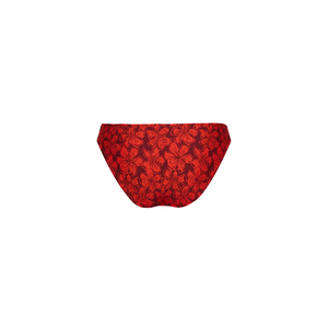 Minimal Full Coverage Bikini Bottom - Sassy Sangria