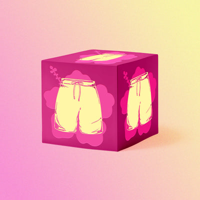 Geheimnisvolle Herren-Badehose