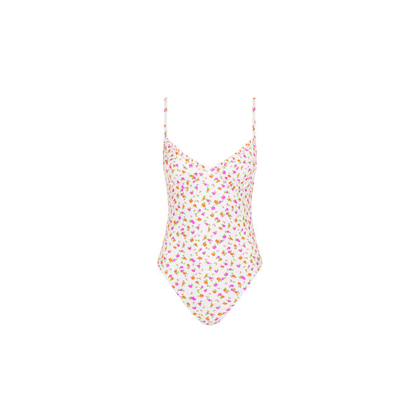 Double Ruffle Underwire One Piece - Rosie Posie