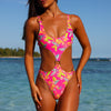 Retro Ring Cheeky One Piece - Viva Vacation