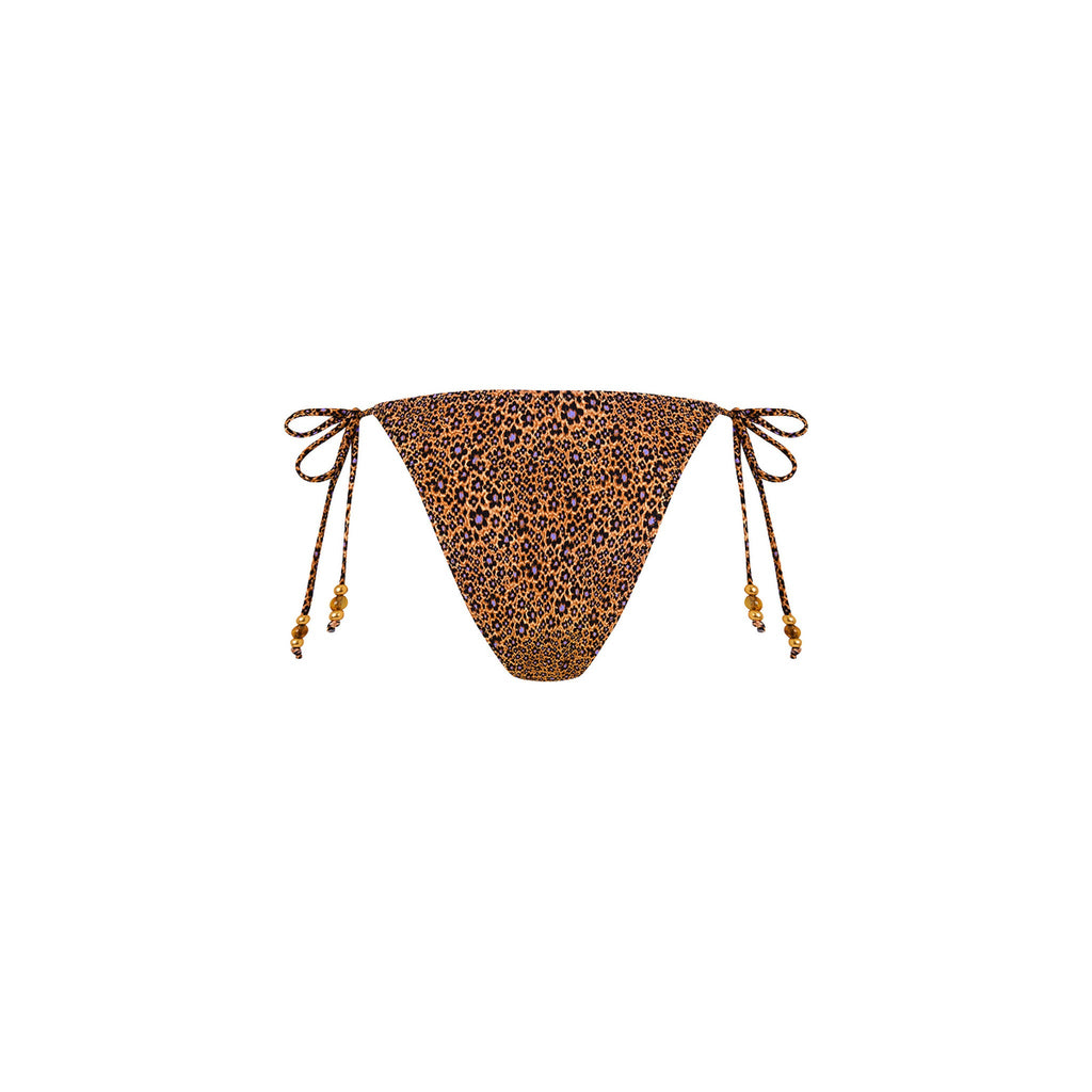 Ring Cheeky Tie Bikini Bottom - Kosmic Kat