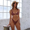 Lettuce Edge Full Coverage Bikini Bottom - Wild Rose