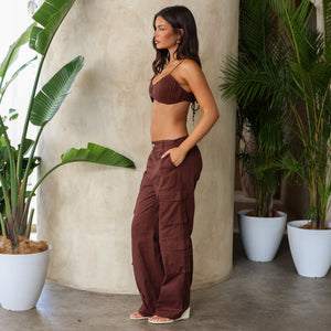 Haut de bralette froncé - Coco
