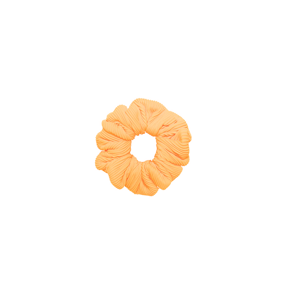 Scrunchie Hair Tie - Mango Ribbed