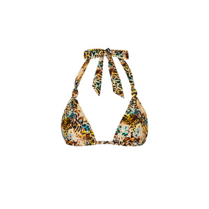 Bikini-Oberteil mit weichem Knoten und Neckholder - Sundaze