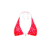 Bind Tie Halter Bikini Top - Cherry Cove