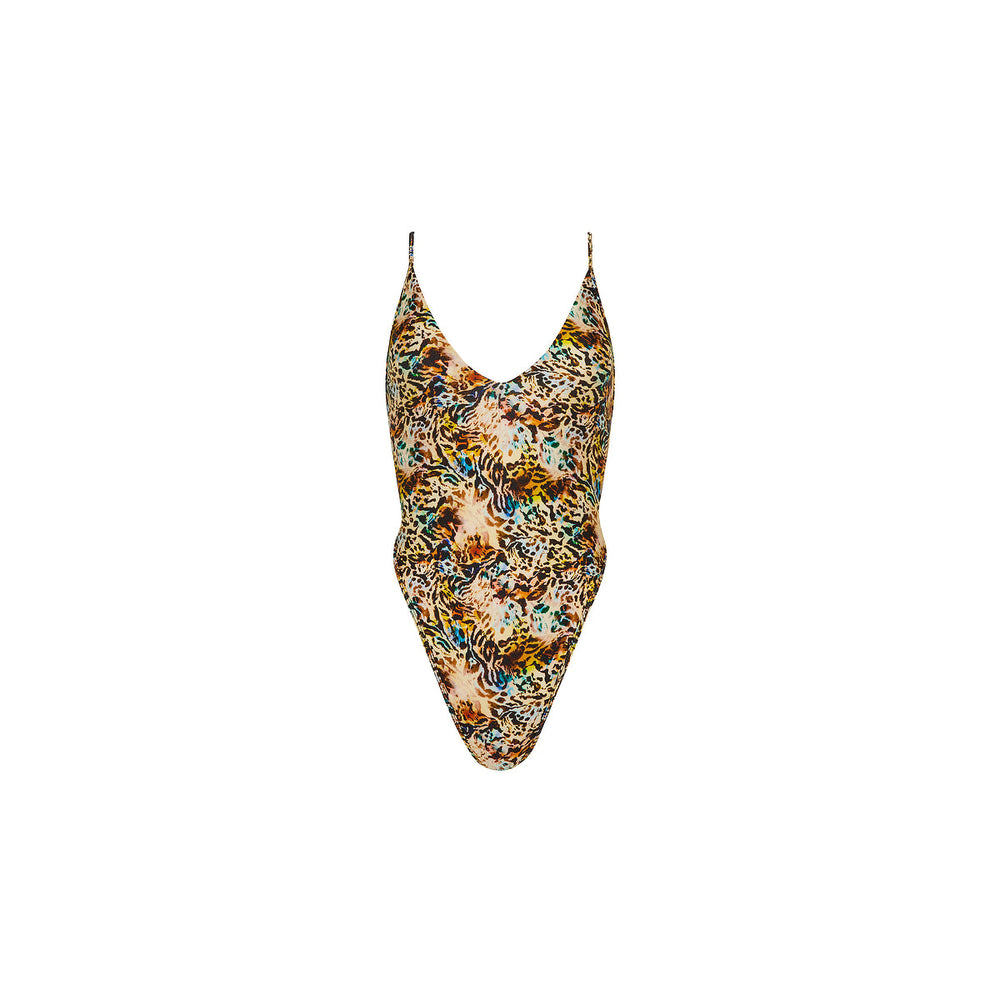 Maillot une pièce dos croisé décolleté plongeant - Sundaze