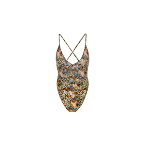 Maillot une pièce dos croisé décolleté plongeant - Sundaze