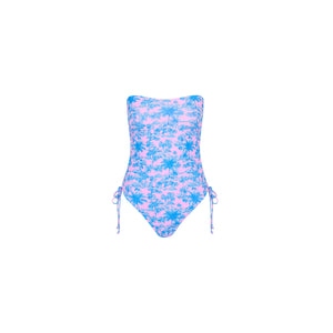 Ruched Bandeau Classic Cut One Piece - Paloma