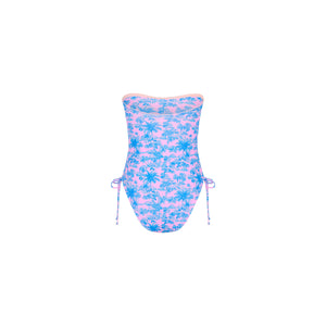 Ruched Bandeau Classic Cut One Piece - Paloma