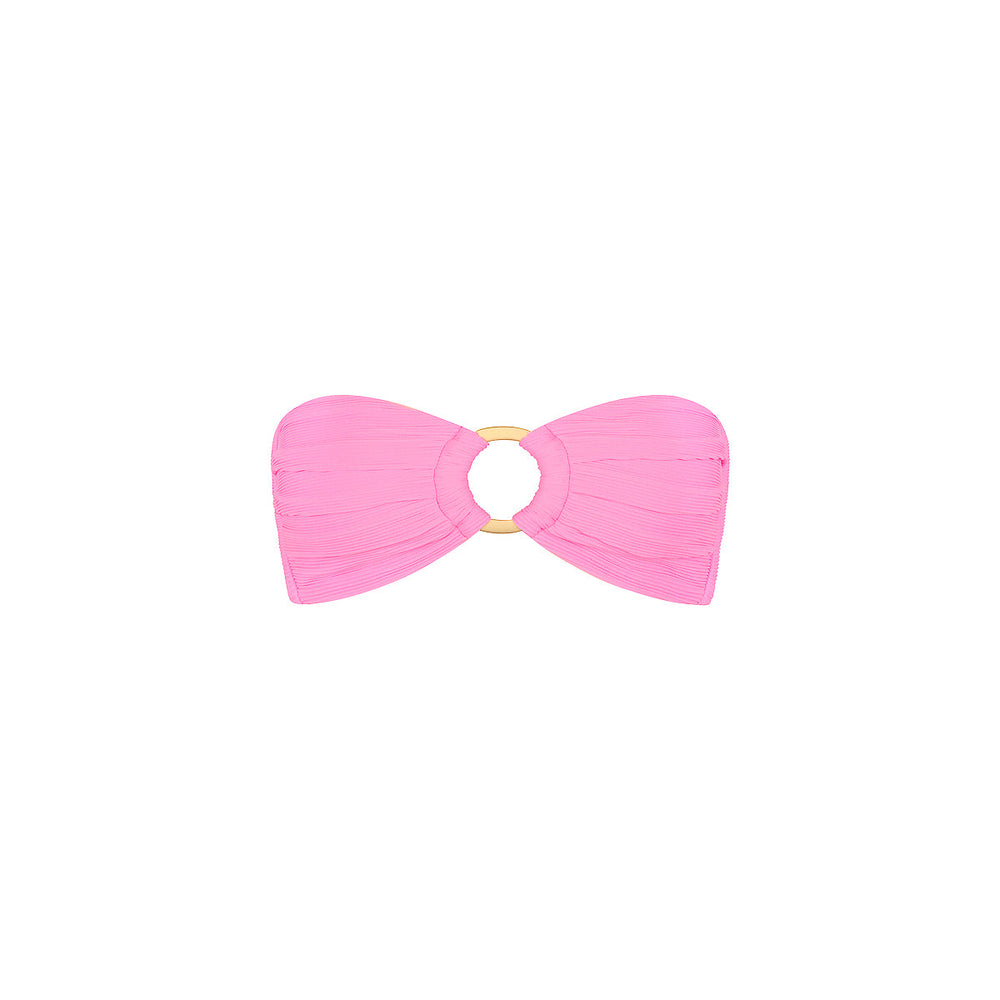 Trägerloses Bandeau-Bikini-Oberteil - Zuckerwatte