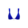 Slide Bralette Bikini Top - Malibu Blue