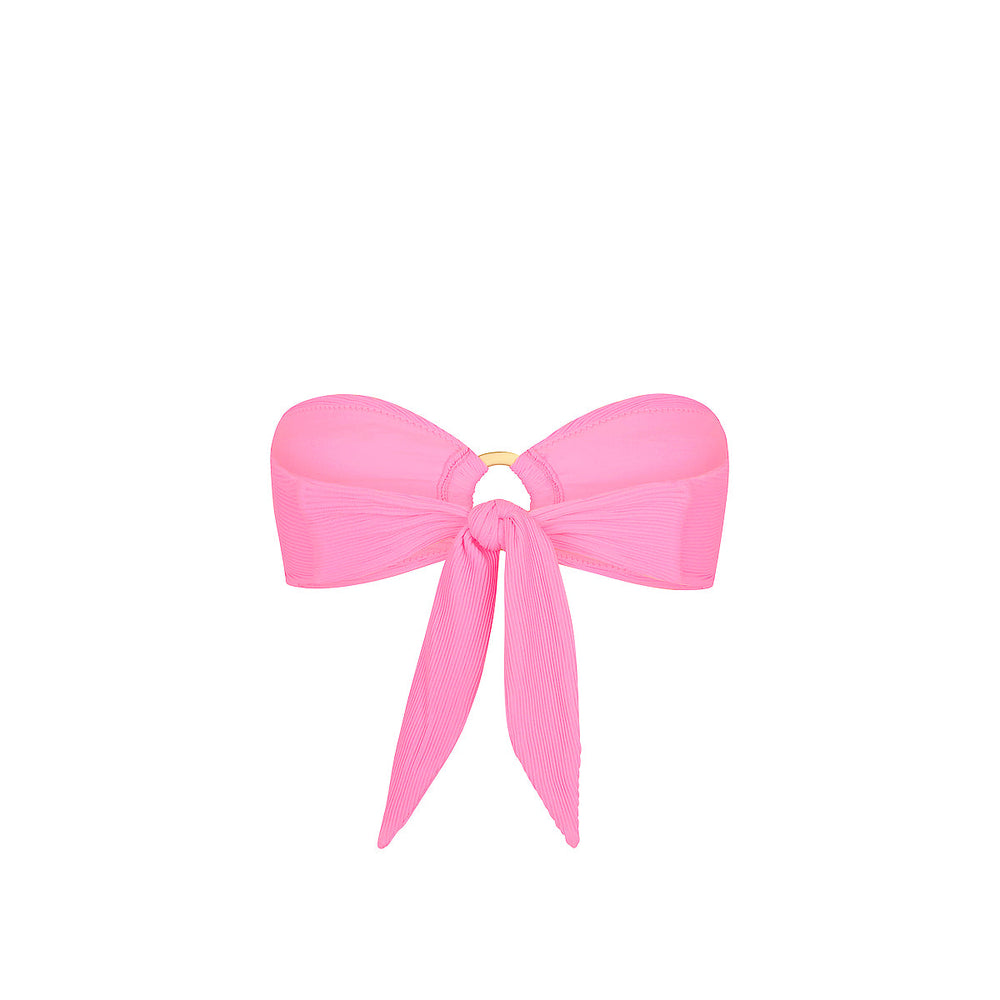 Trägerloses Bandeau-Bikini-Oberteil - Zuckerwatte