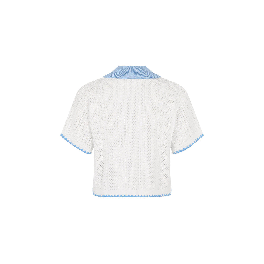 Sunchaser Knit Polo - Ocean Dreamer