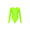 Long Sleeve Surf Suit - Aloha Lime