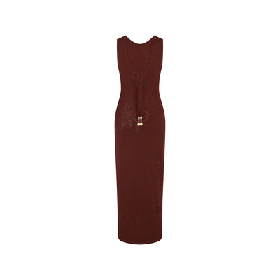 Lola Strickmaxikleid – Coco