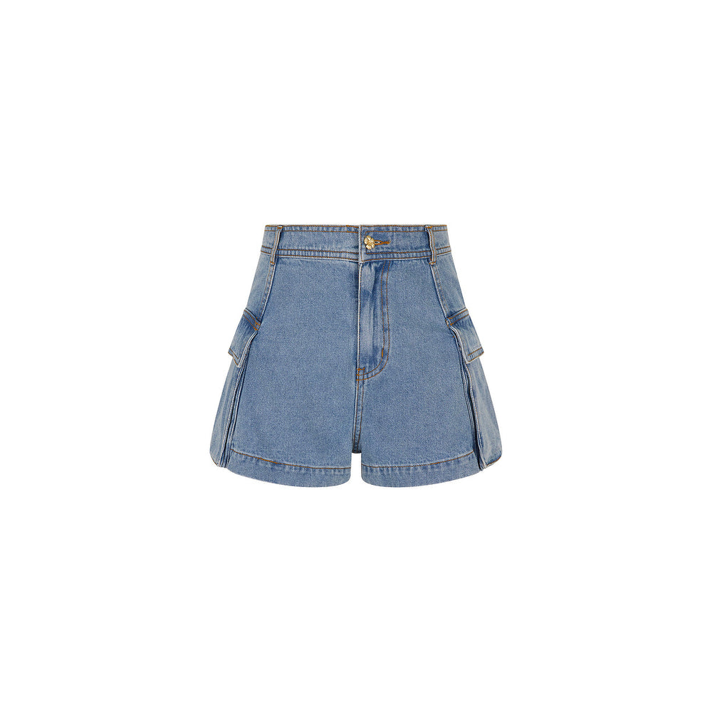 Short en jean Martina - Un tas de coquillages
