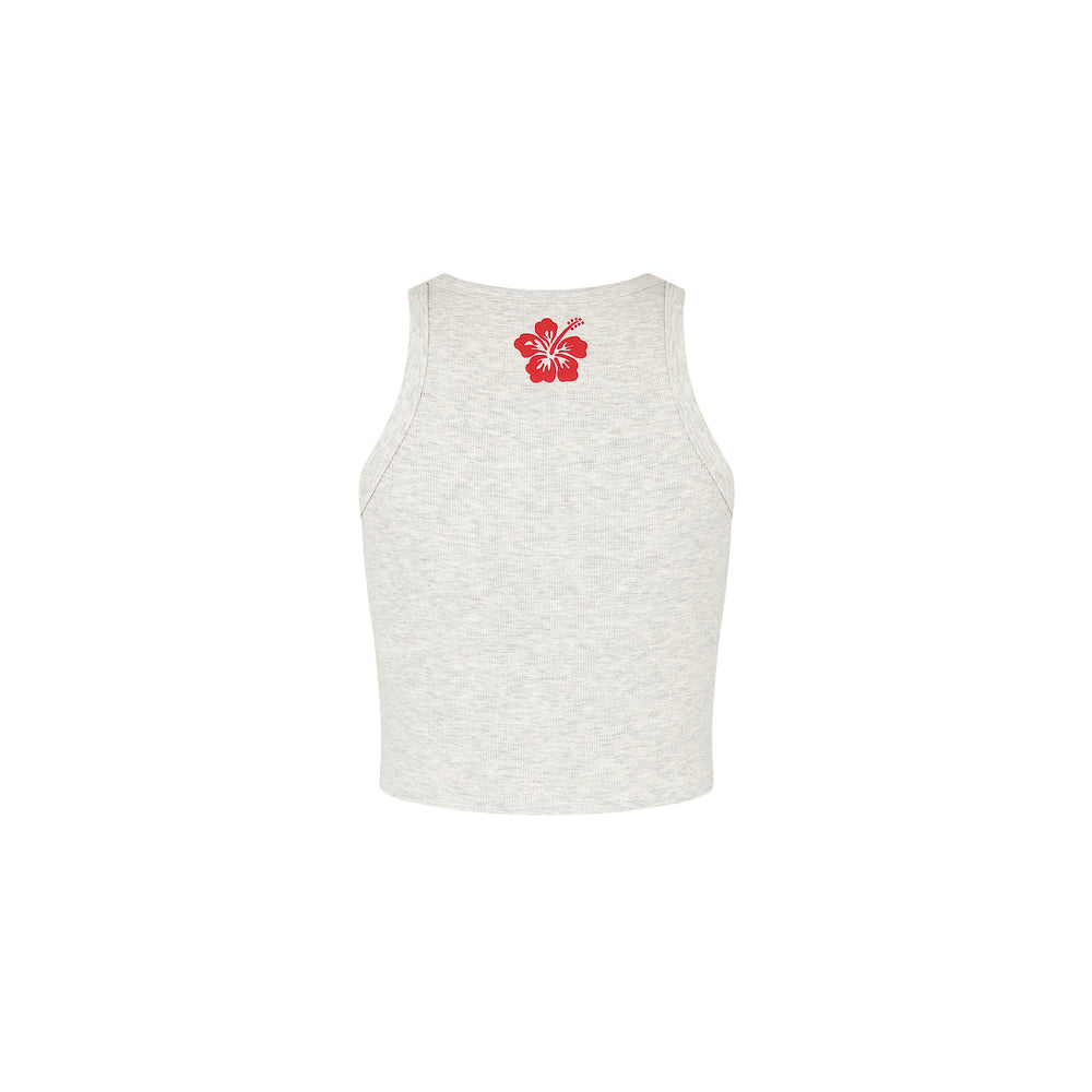 Cleo Tank Top - Silver Haze