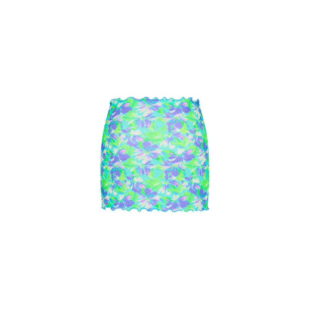Mini Mesh Polyester Stretch Sarong - Monaco Whispers