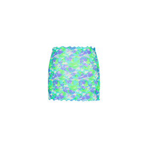 Mini Mesh Polyester Stretch Sarong - Monaco Whispers