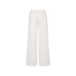 Pantalon cargo Sun Signs - Blanc crème