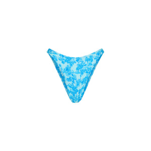 Vintage-Bikinihose mit hohem Beinausschnitt – Ocean Paradise