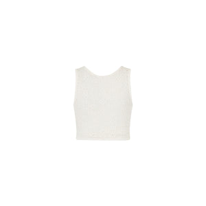 Seaside Knit Top - Whipped White