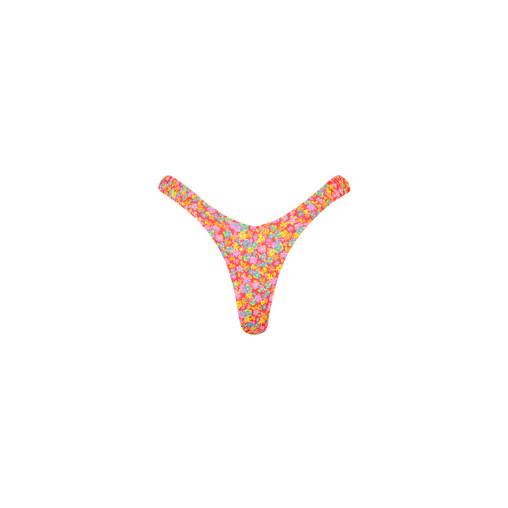 Retro Y Thong Bikini Bottom - Bubble Pop