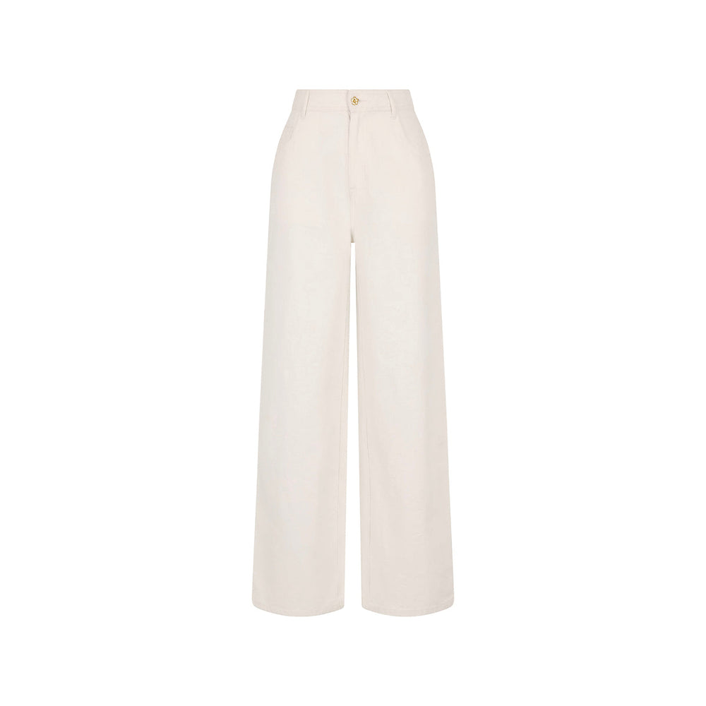 Mare Denim Jeans - Coconut Cream