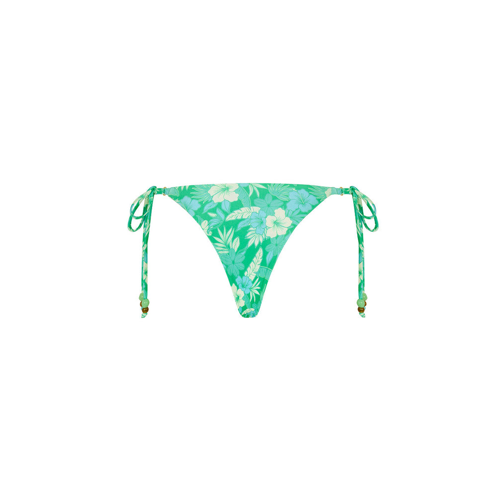 Thong Tie Side Bikini Bottom - Barefoot Breeze