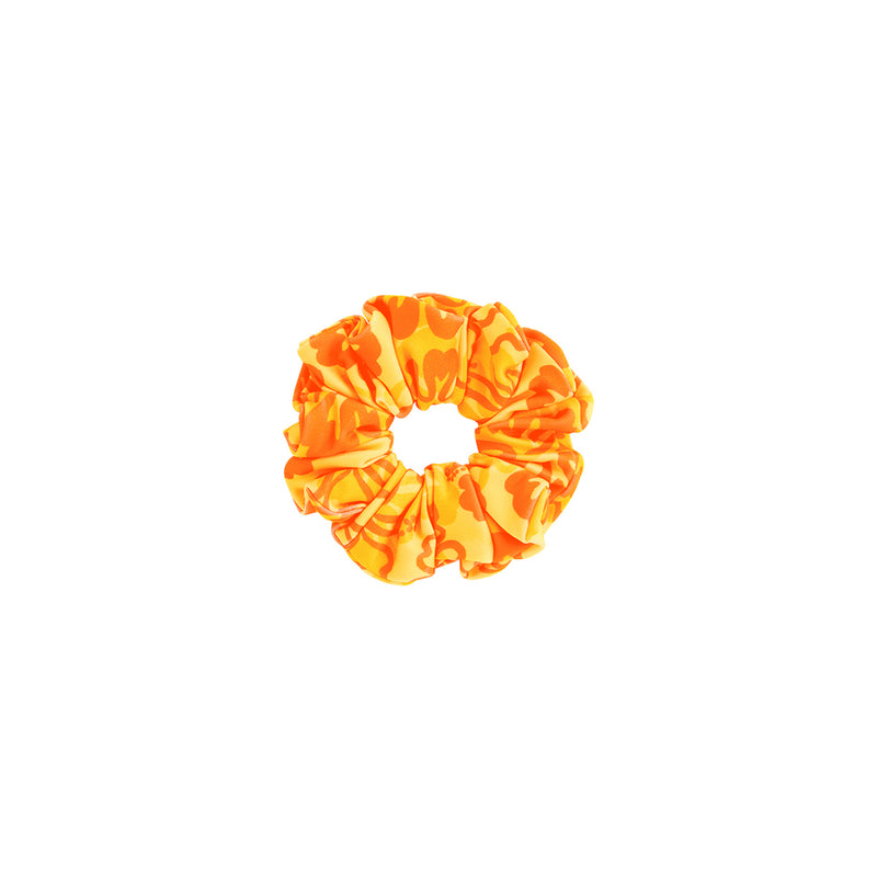 Scrunchie Hair Tie - Tangerine Dreams