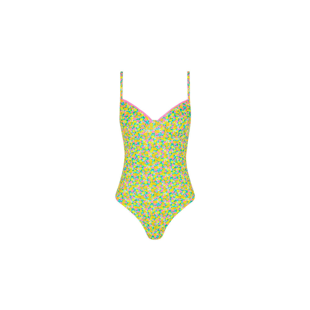 Decorative Underwire Cheeky One Piece - Hula Honey
