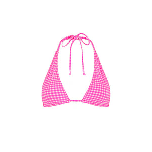 Haut de bikini classique à nouer dos nu - Pink Diva