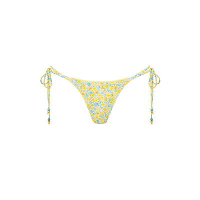 Decorative Thong Tie Side Bikini Bottom - Dreamy Daze