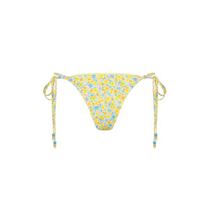 Decorative Thong Tie Side Bikini Bottom - Dreamy Daze