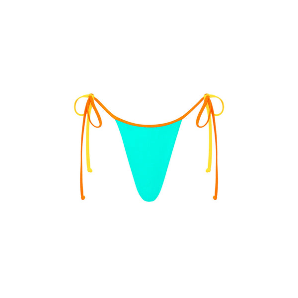 Micro Thong Tie Side Bikini Bottom - Confetti