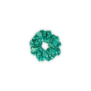 Scrunchie Hair Tie - Emerald Aura