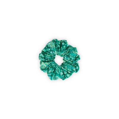 Scrunchie Hair Tie - Emerald Aura