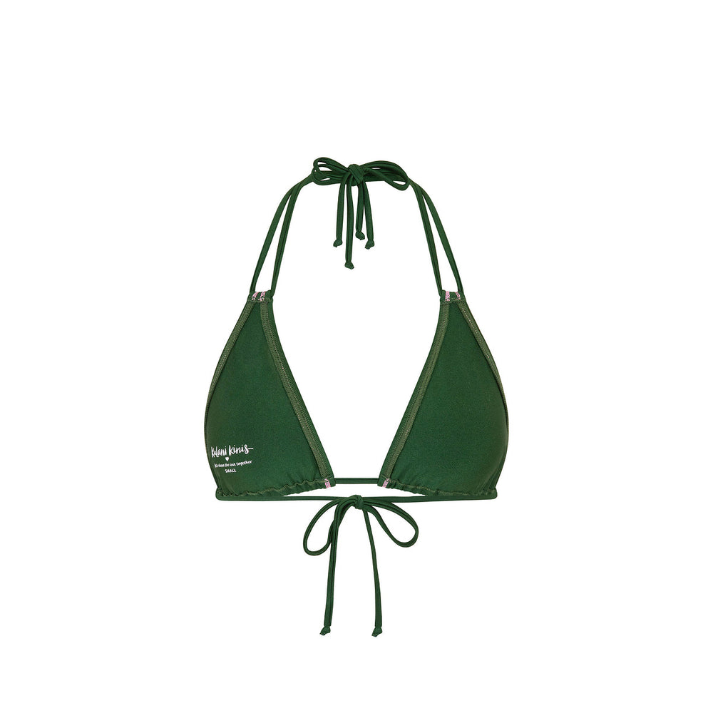 Stitch-Neckholder-Bikinioberteil – Jaded Juniper