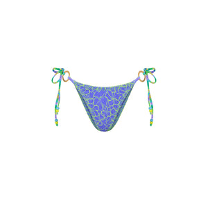 Lace Stitch Ring Tie Bikini Bottom - Sugar Wave