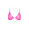 Underwire Triangle D+ Cup Bikini Top - Rose Quartz