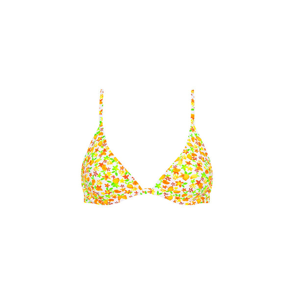 Underwire Triangle B-C Cup Bikini Top - Coco Mango