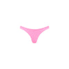 Minimal Cheeky Bikini Bottom - Taffy Pink Ribbed