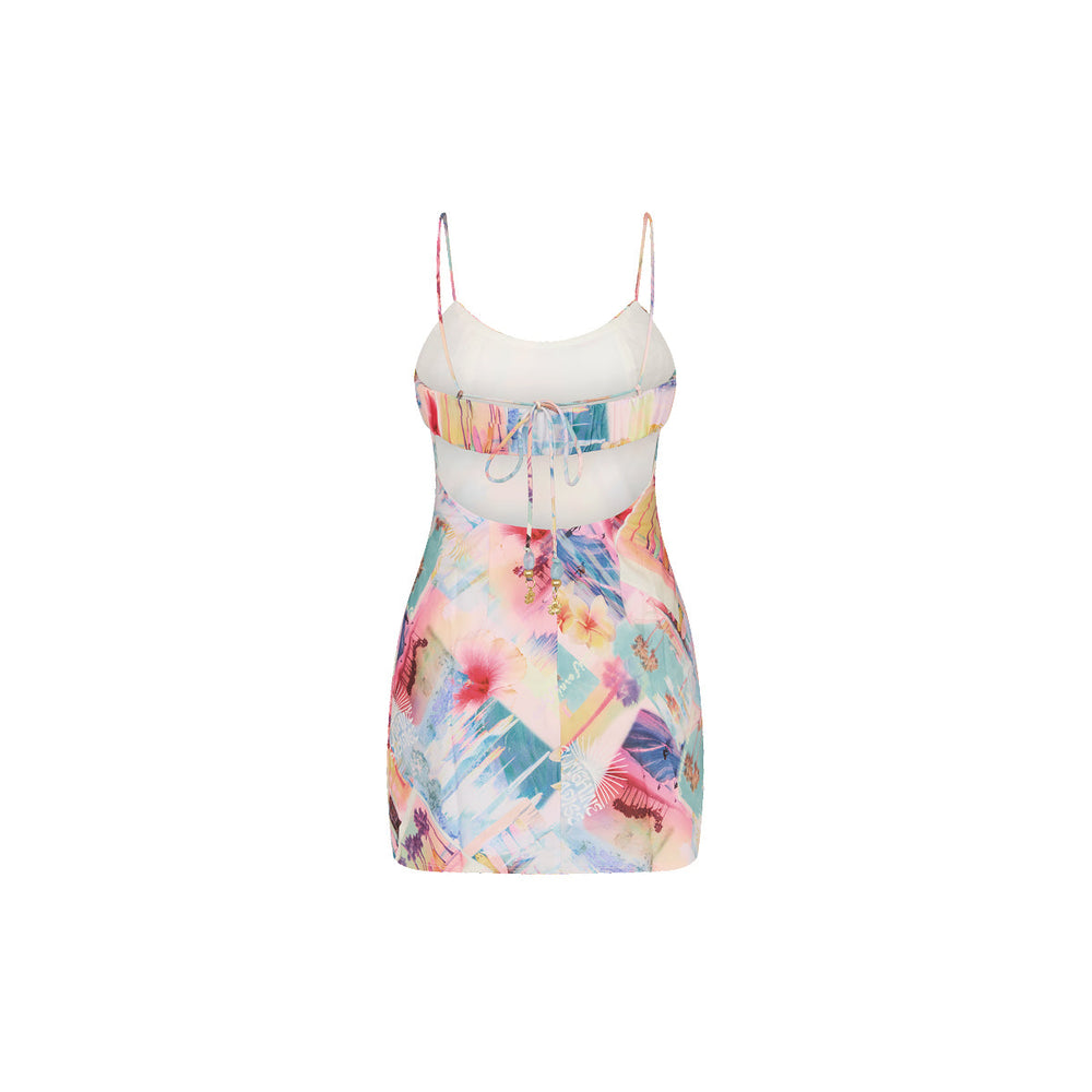 Ruched Top Mini Dress - Sunshine Motel