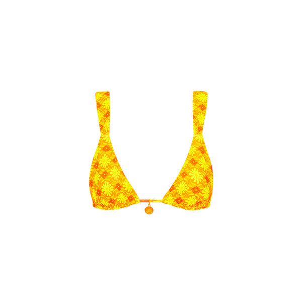 Slide Bralette Bikini Top - Lemontini