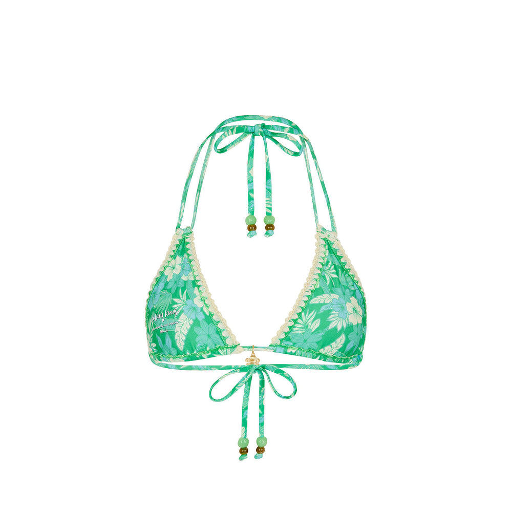 Crochet Halter Bikini Top - Barefoot Breeze